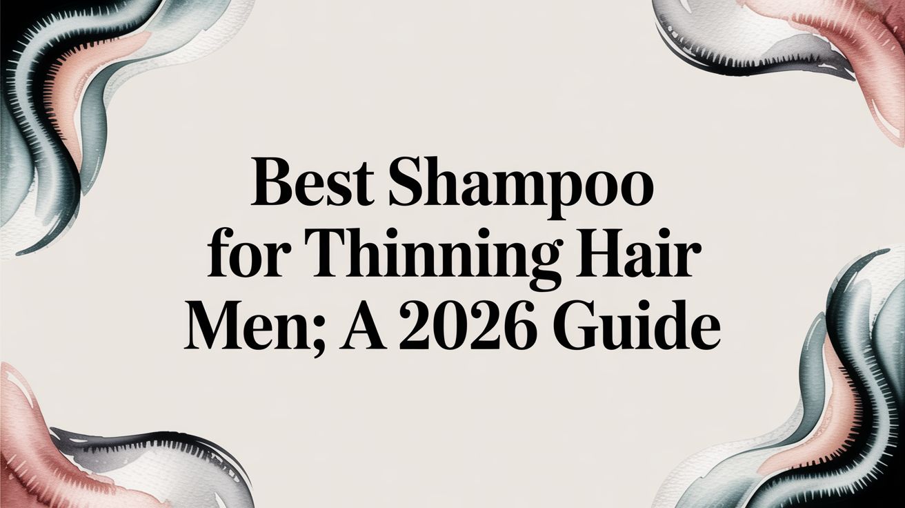 Best Shampoo for Thinning Hair Men: A 2026 Guide