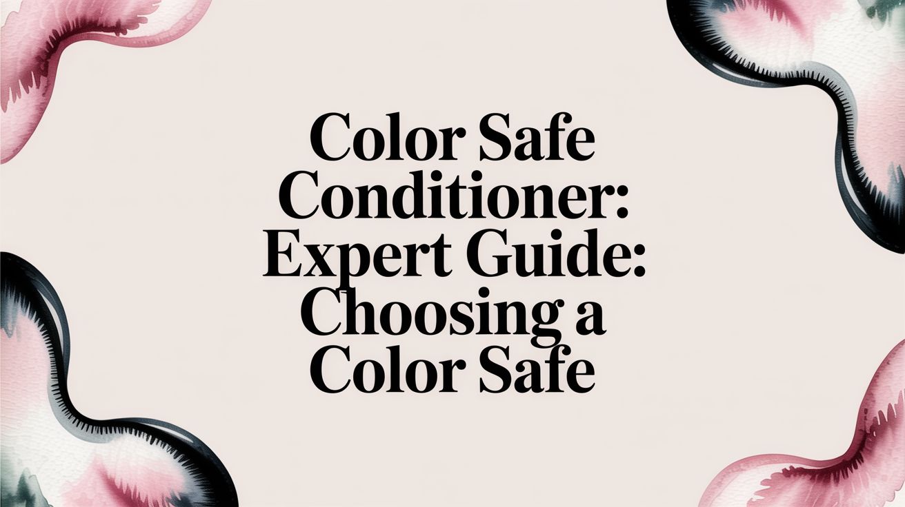 Color Safe Conditioner: Expert Guide: Choosing a Color Safe