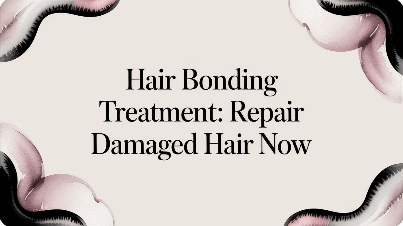 Hair Bonding Treatment: Repair Damaged Hair Now
