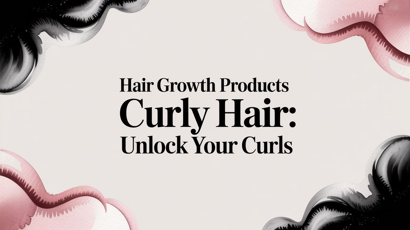 Hair Growth Products Curly Hair: Unlock Your Curls