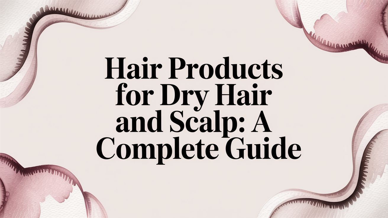 Hair Products for Dry Hair and Scalp: A Complete Guide