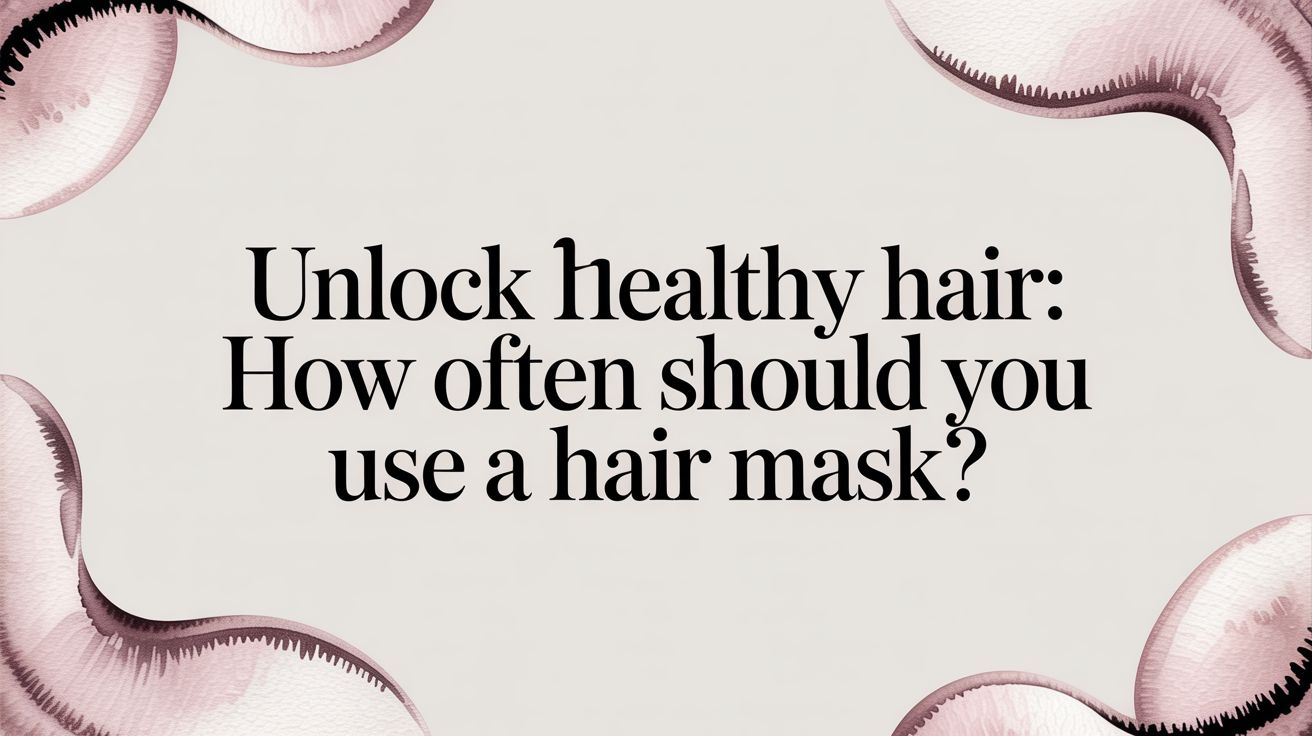 Unlock Healthy Hair: How Often Should You Use a Hair Mask?