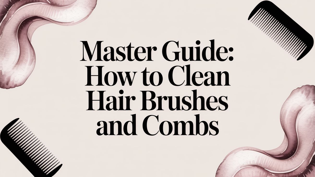 Master Guide: How to Clean Hair Brushes and Combs