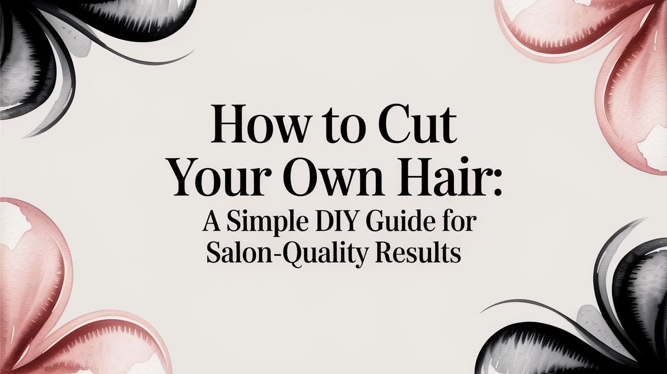 How to Cut Your Own Hair: A Simple DIY Guide for Salon-Quality Results