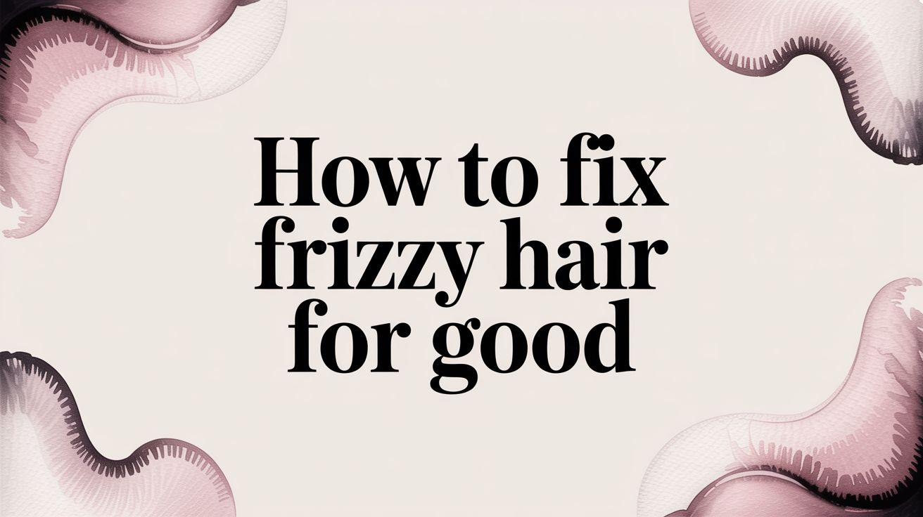 How to Fix Frizzy Hair for Good