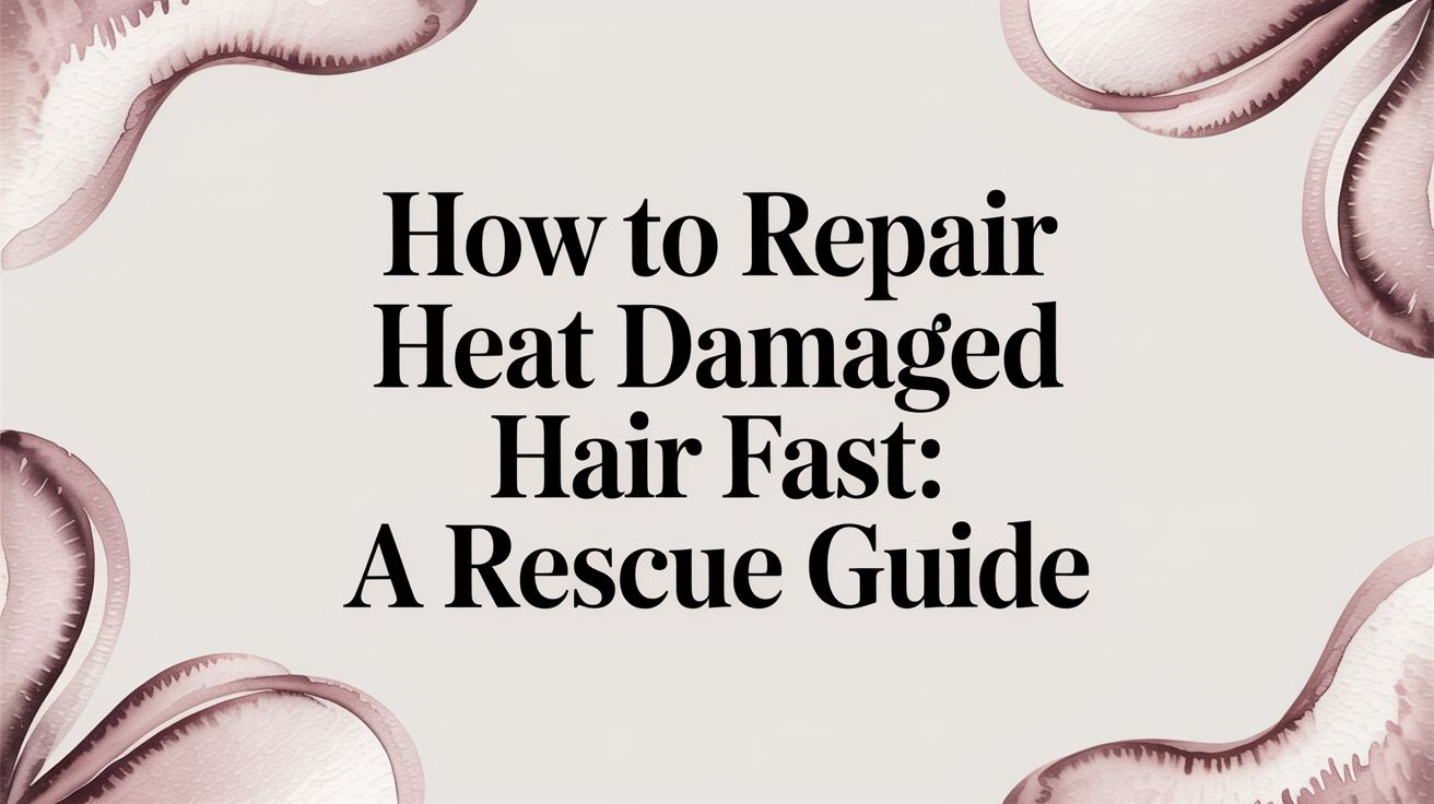 How to Repair Heat Damaged Hair Fast: A Rescue Guide