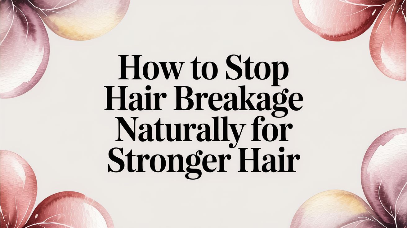 How to Stop Hair Breakage Naturally for Stronger Hair in 2026