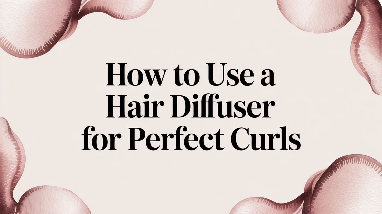 How to Use a Hair Diffuser for Perfect Curls