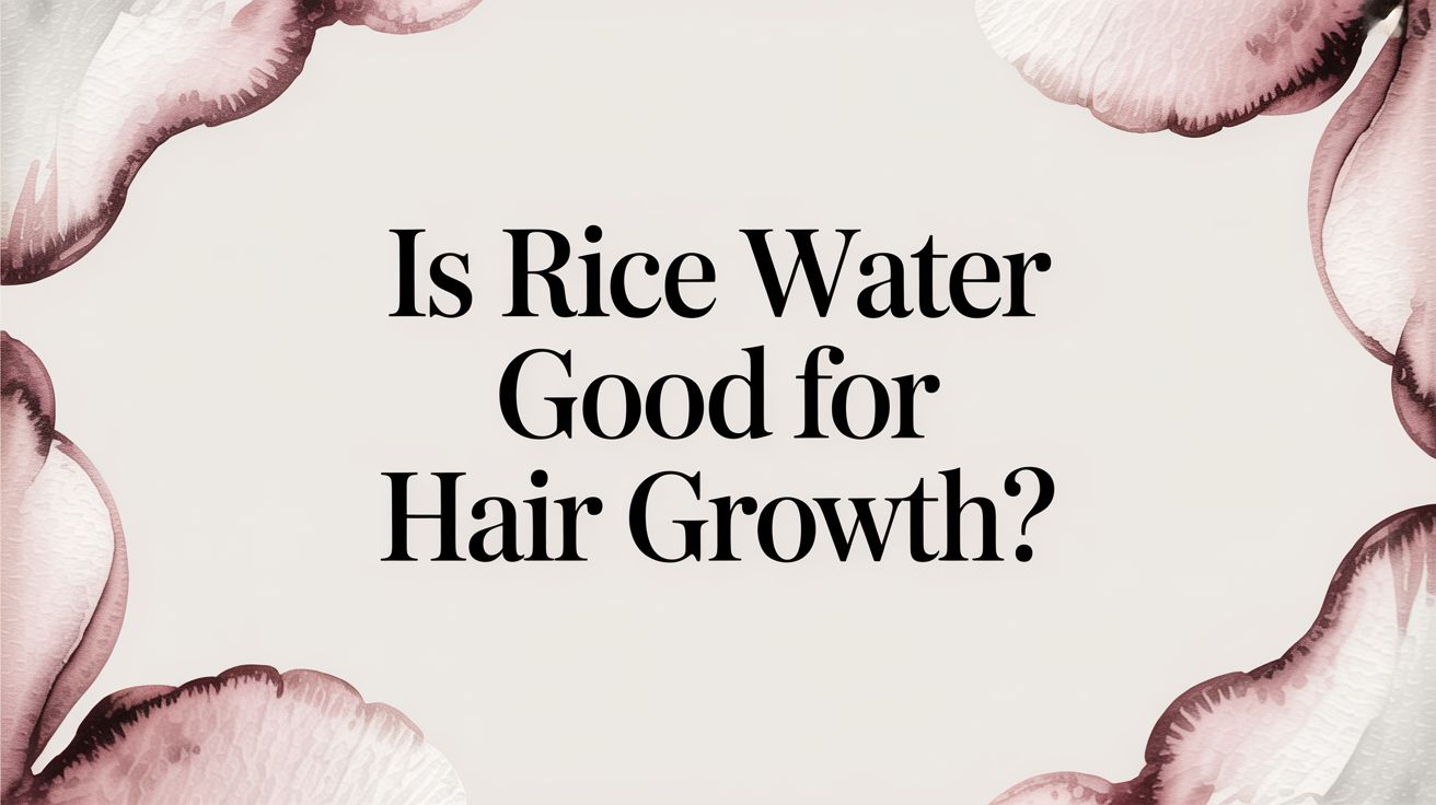Is Rice Water Good for Hair Growth?