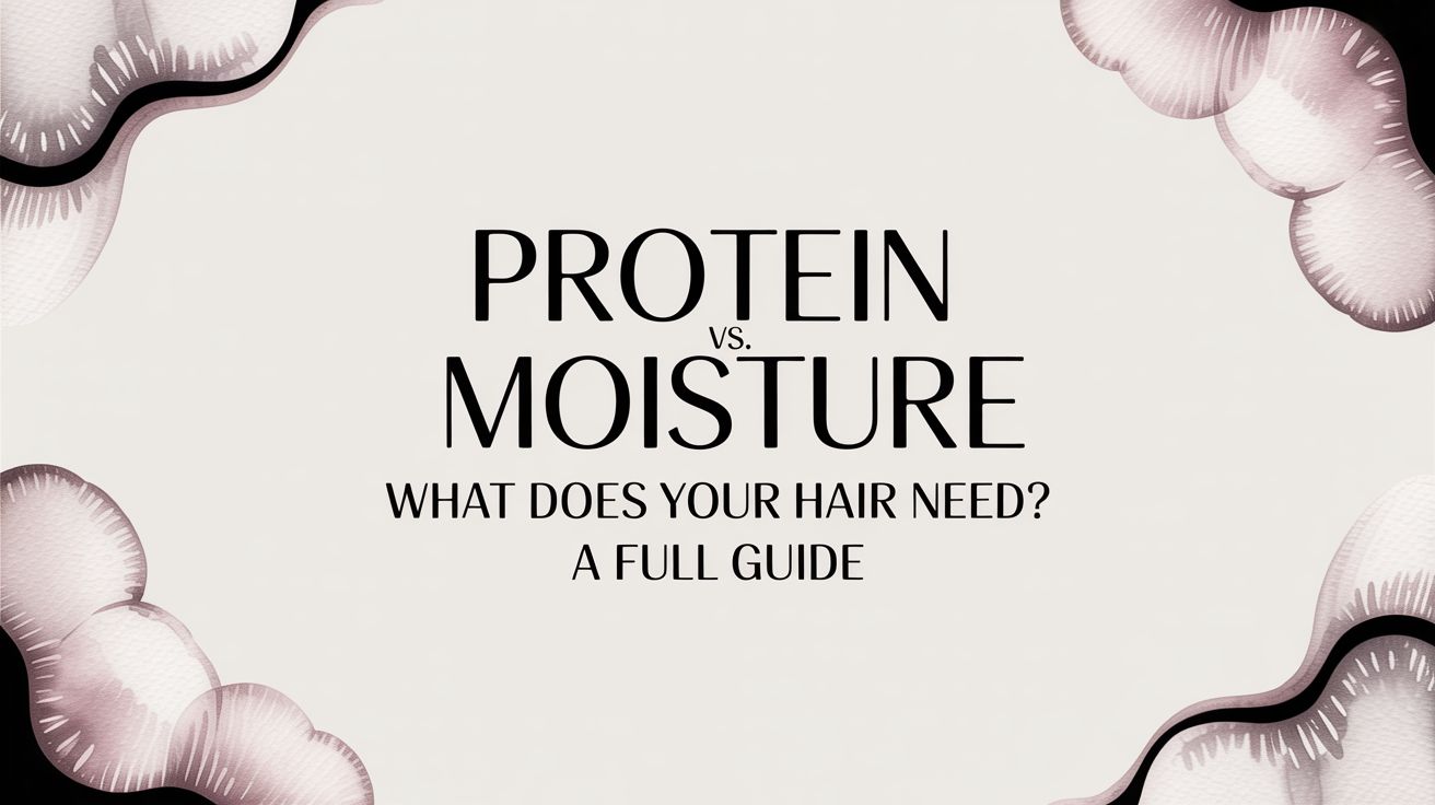 Protein vs Moisture What Does Your Hair Need? A Full Guide