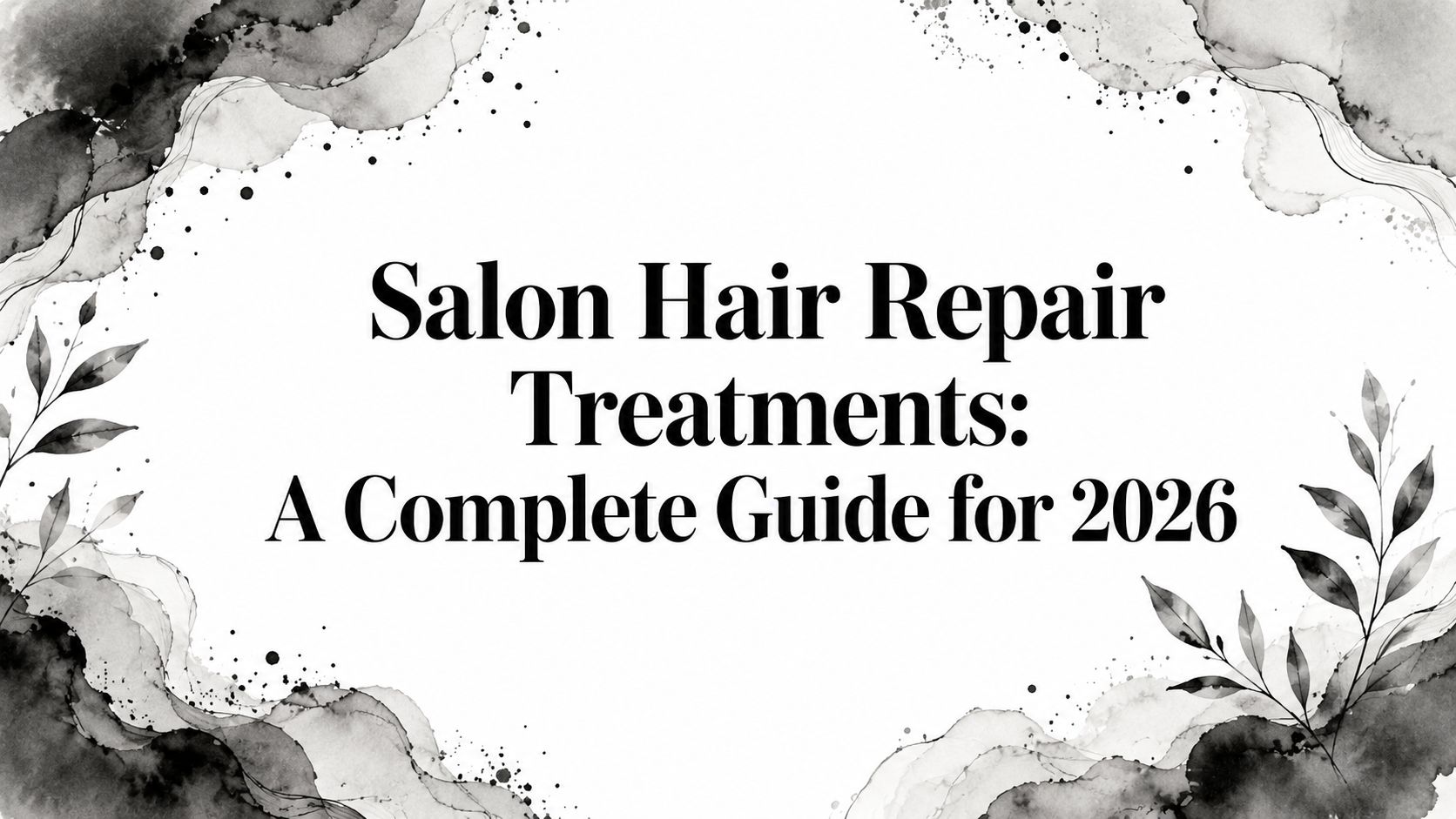 Salon Hair Repair Treatments: A Complete Guide for 2026