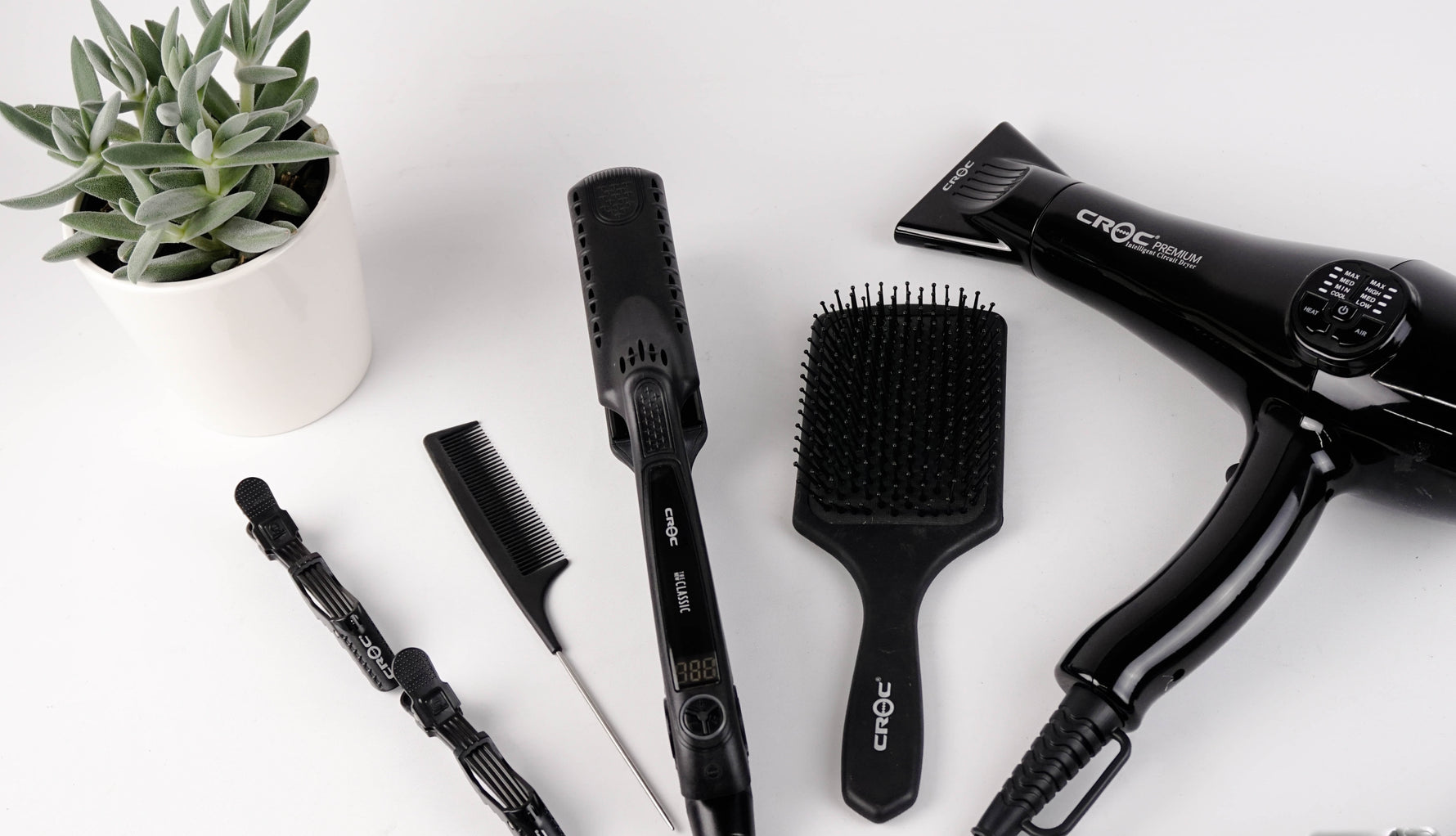 Using hair styling products step by step guide