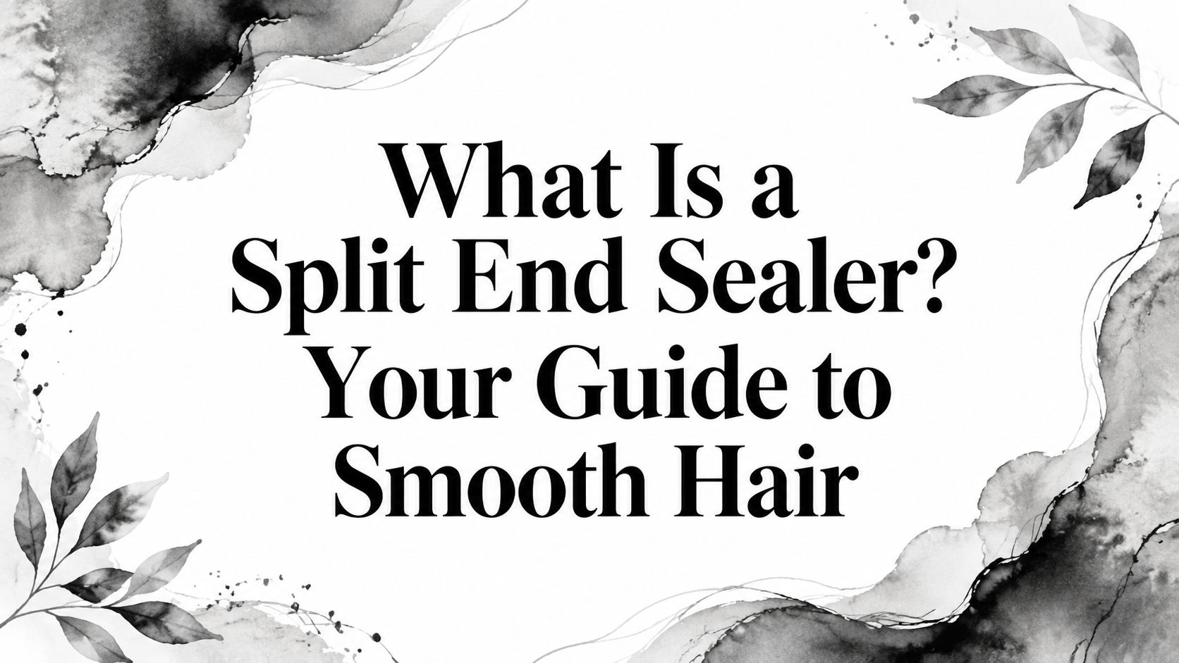 What Is a Split End Sealer? Your Guide to Smooth Hair