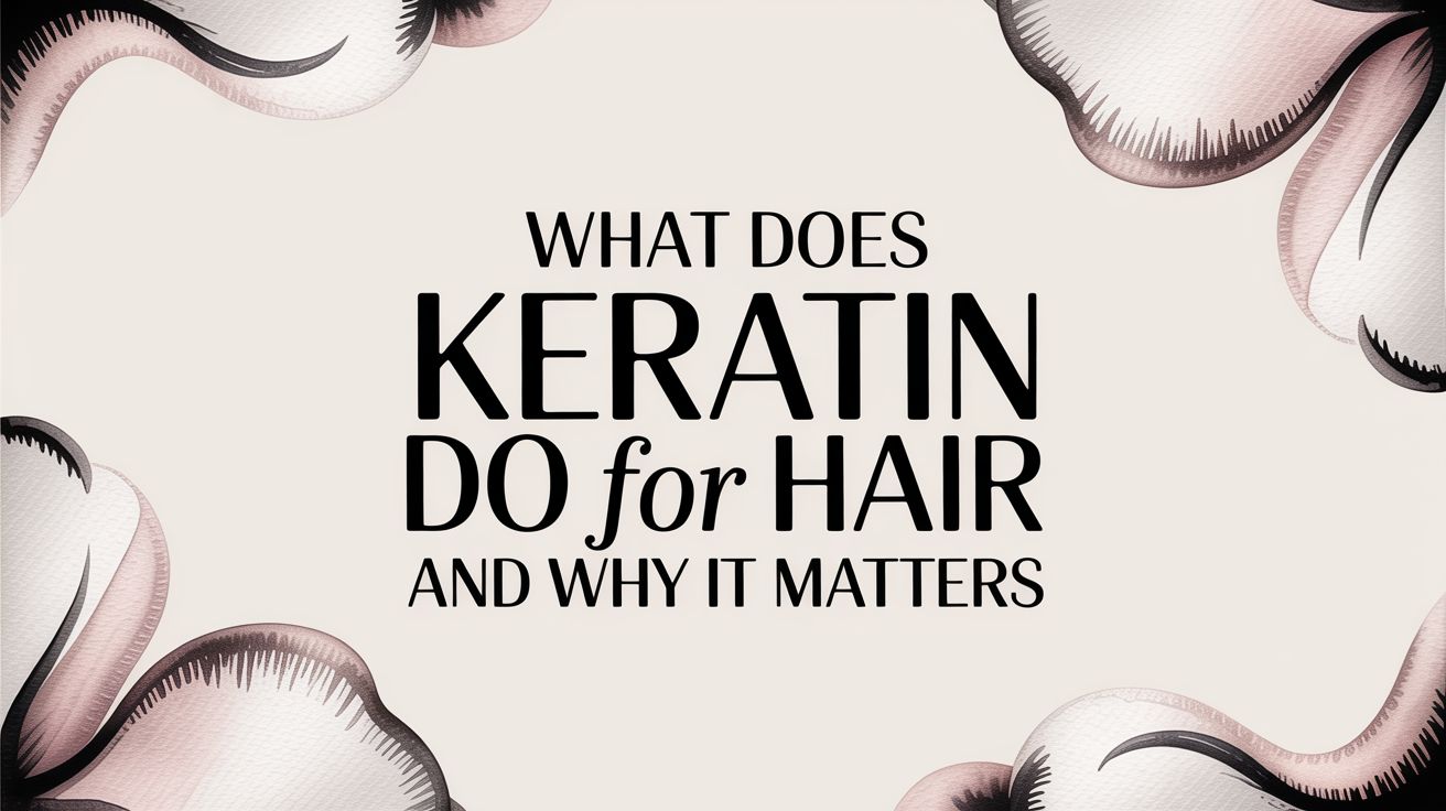 What Does Keratin Do for Hair? A Guide to Stronger, Smoother Strands