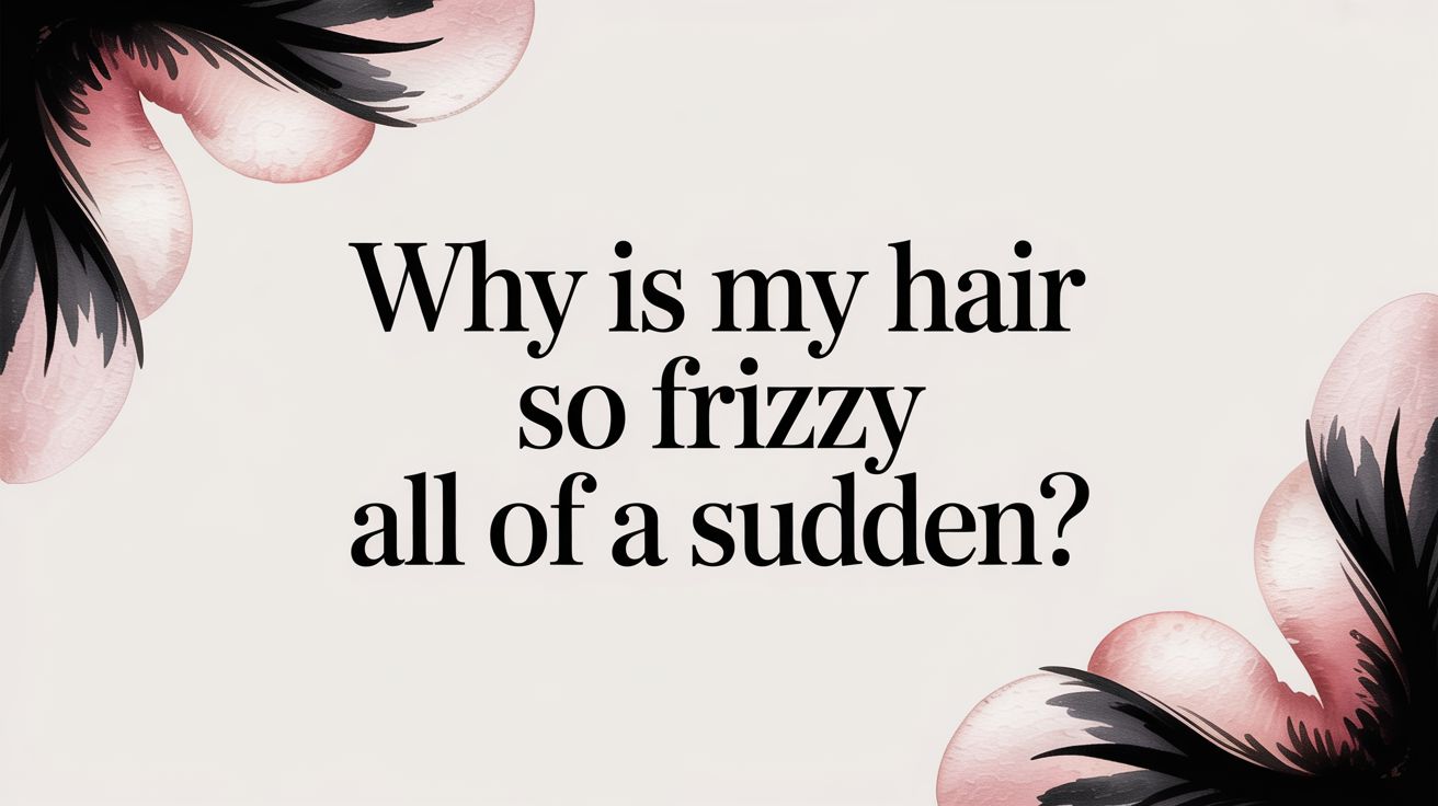 Why Is My Hair So Frizzy All Of A Sudden?