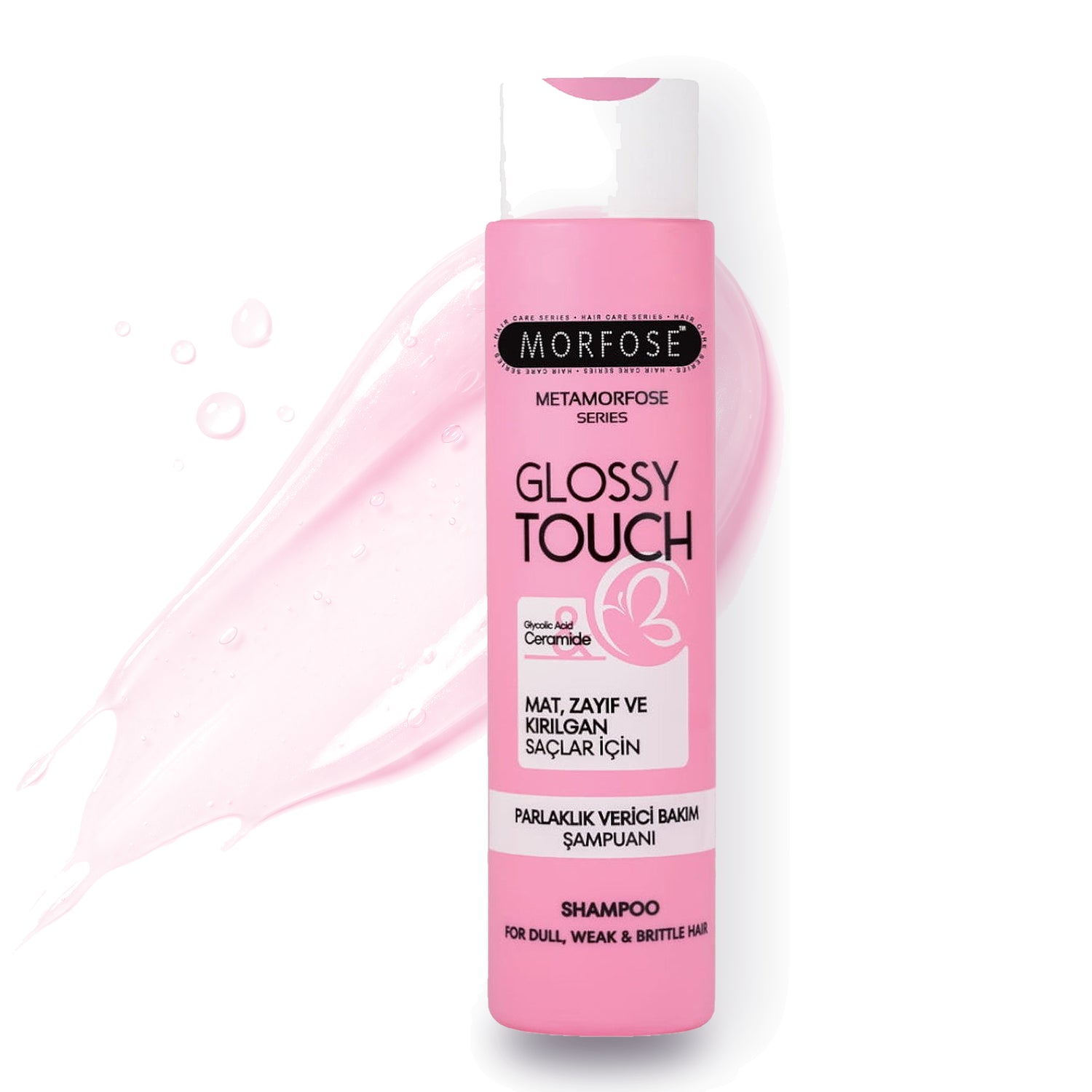 Morfose Metamorfose Glossy Touch Shampoo, 13.5 Fl. Oz. bottle