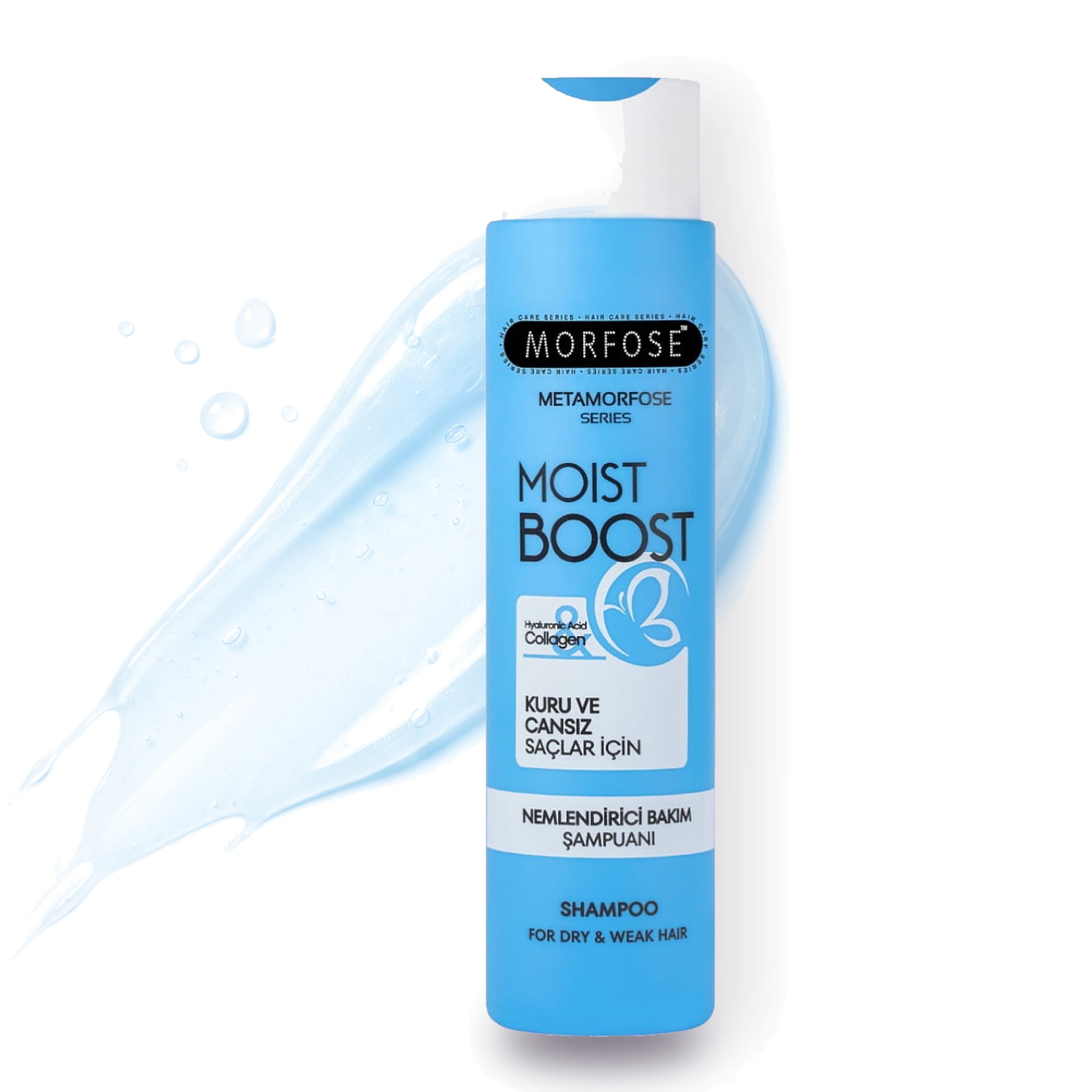 Morfose Metamorfose Moist Boost Shampoo, 13.5 Fl. Oz. bottle