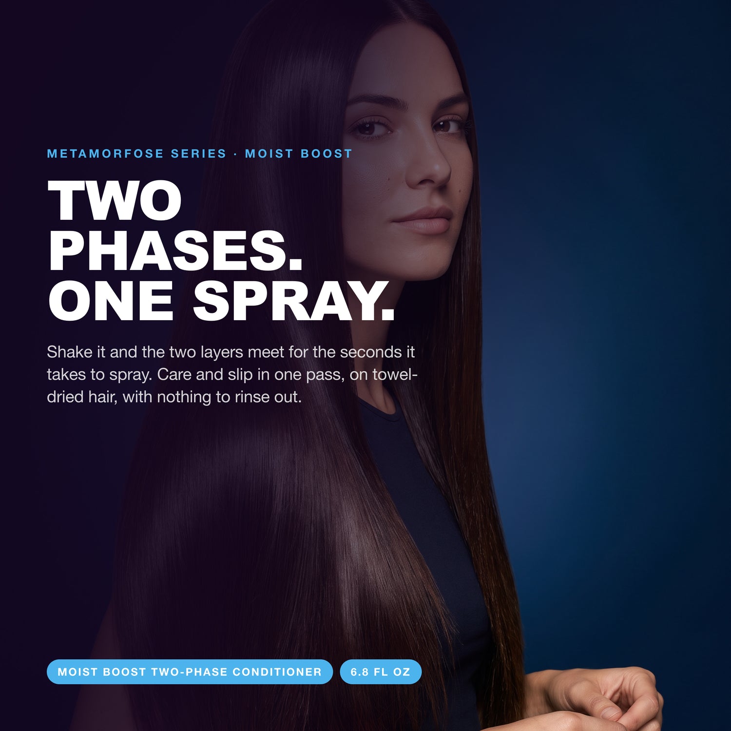 Morfose Metamorfose Moist Boost Two-Phase Conditioner for dry, lifeless hair