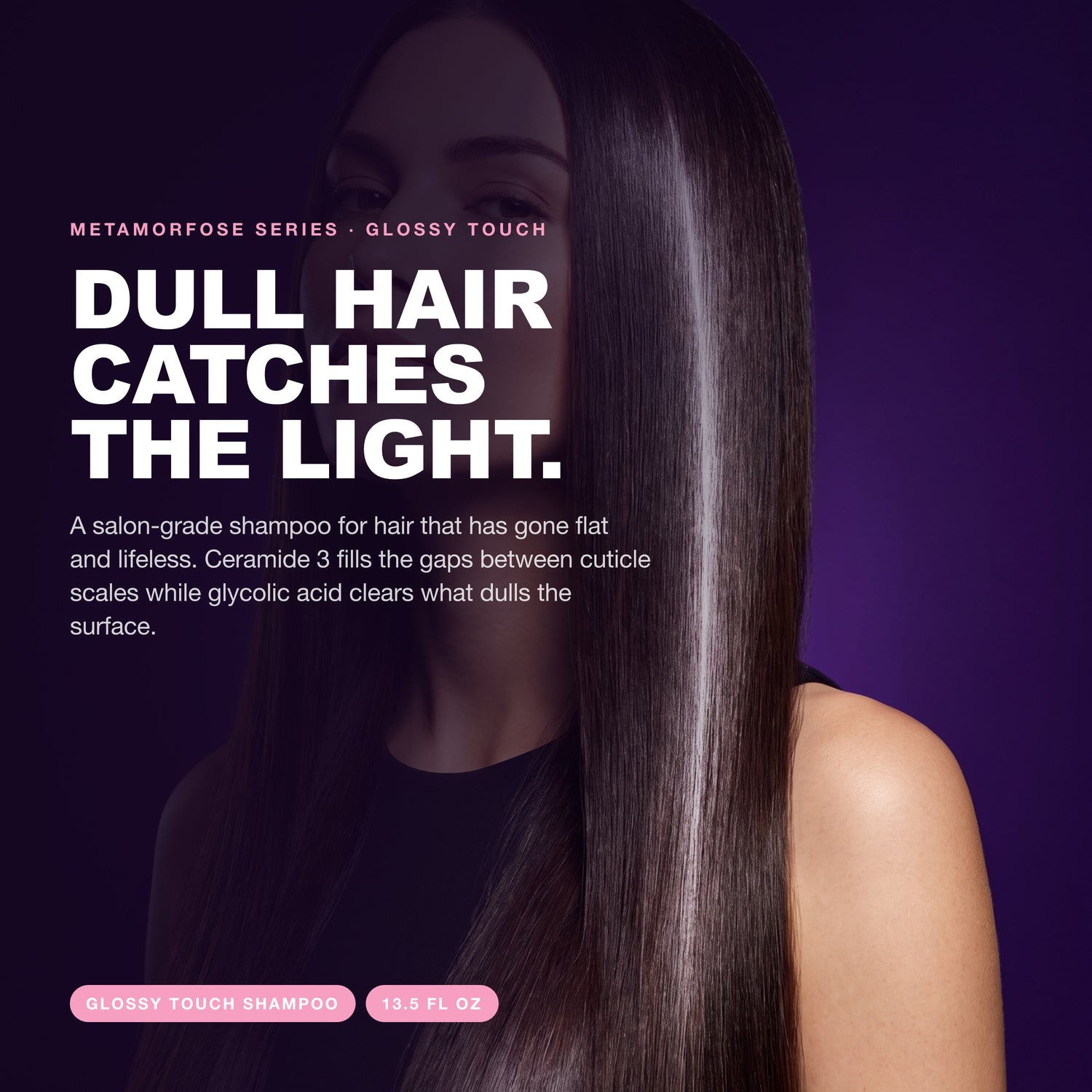 Morfose Metamorfose Glossy Touch Shampoo for dull, weak, brittle hair