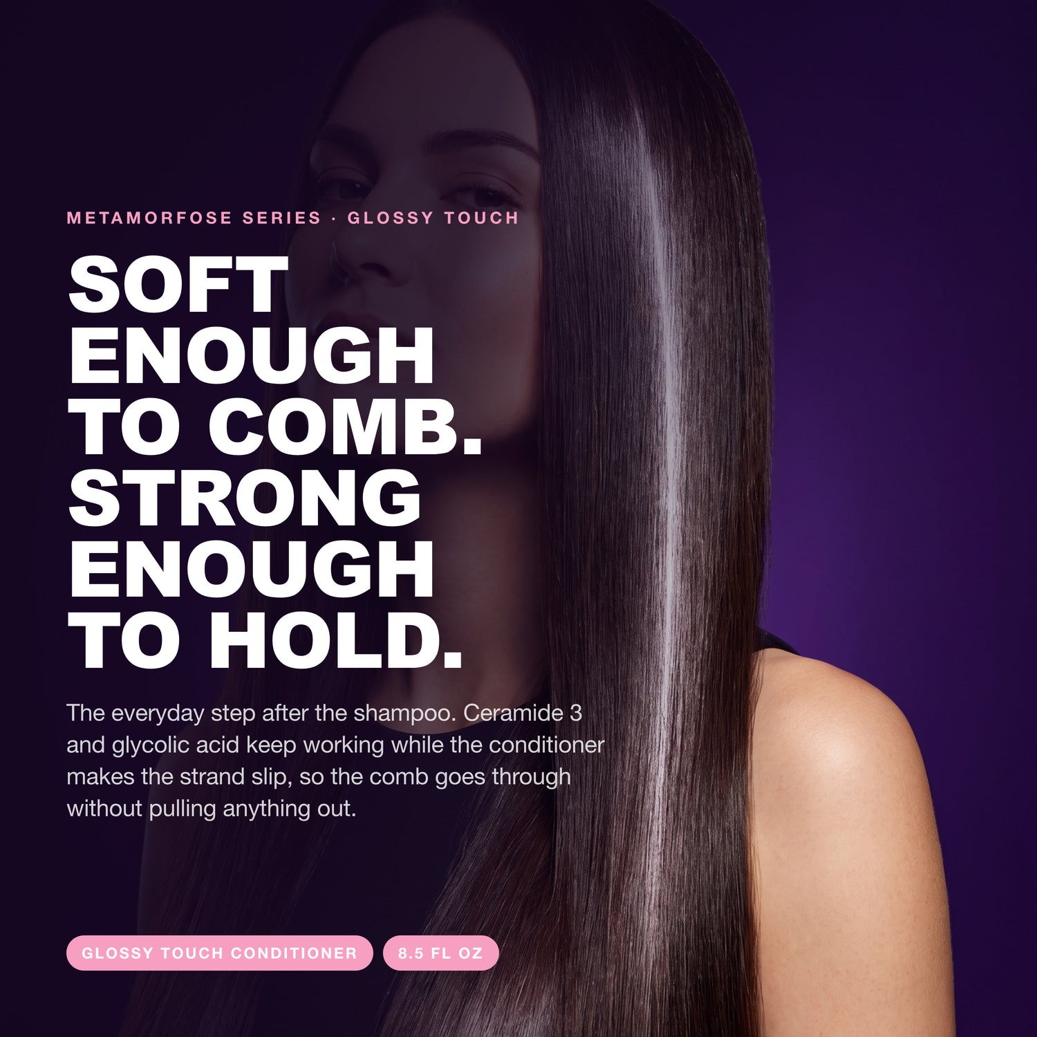 Morfose Metamorfose Glossy Touch Hair Conditioner for dull, weak, brittle hair