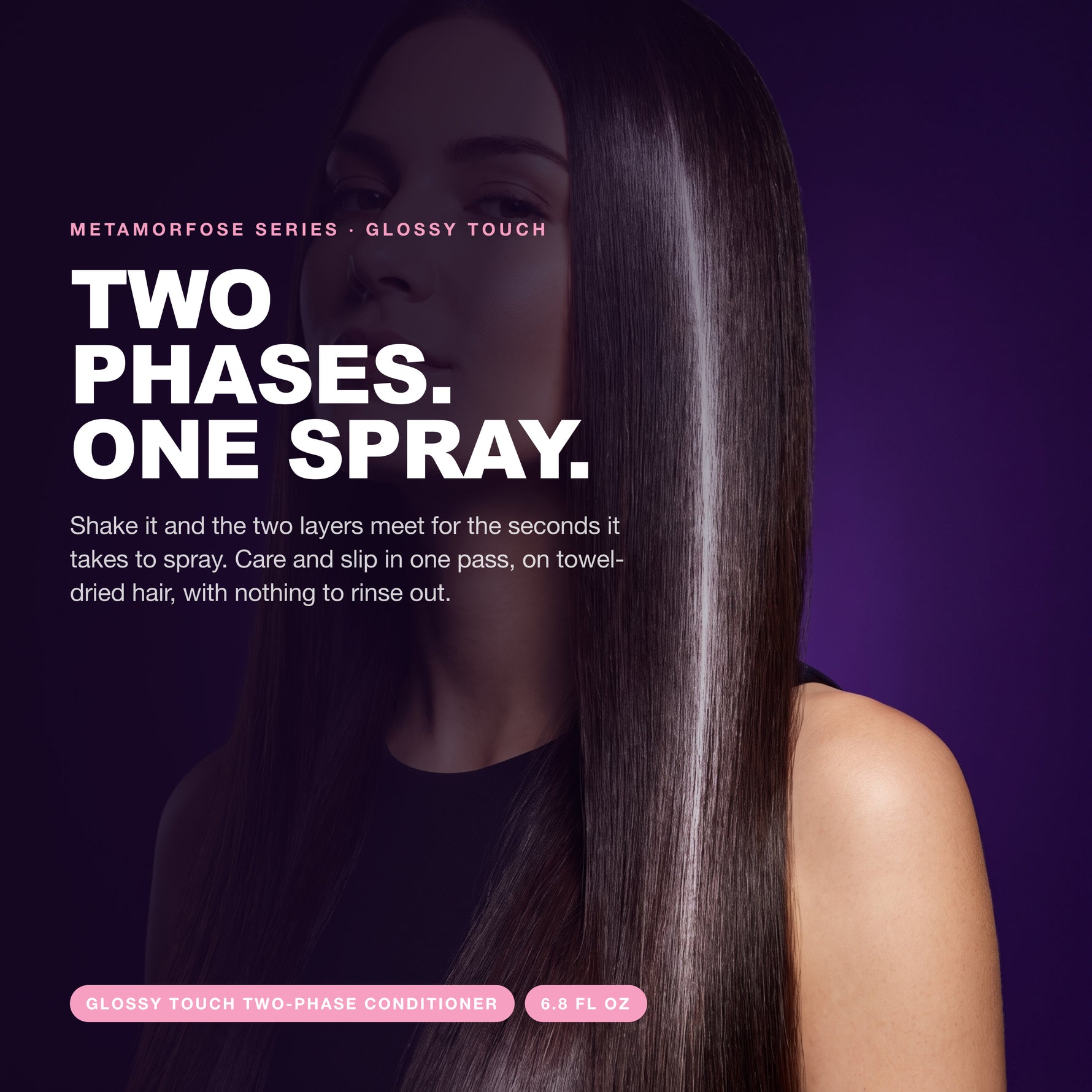 Morfose Metamorfose Glossy Touch Two-Phase Conditioner for dull, weak, brittle hair