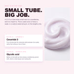 What is in Morfose Metamorfose Glossy Touch: ceramide 3 and glycolic acid