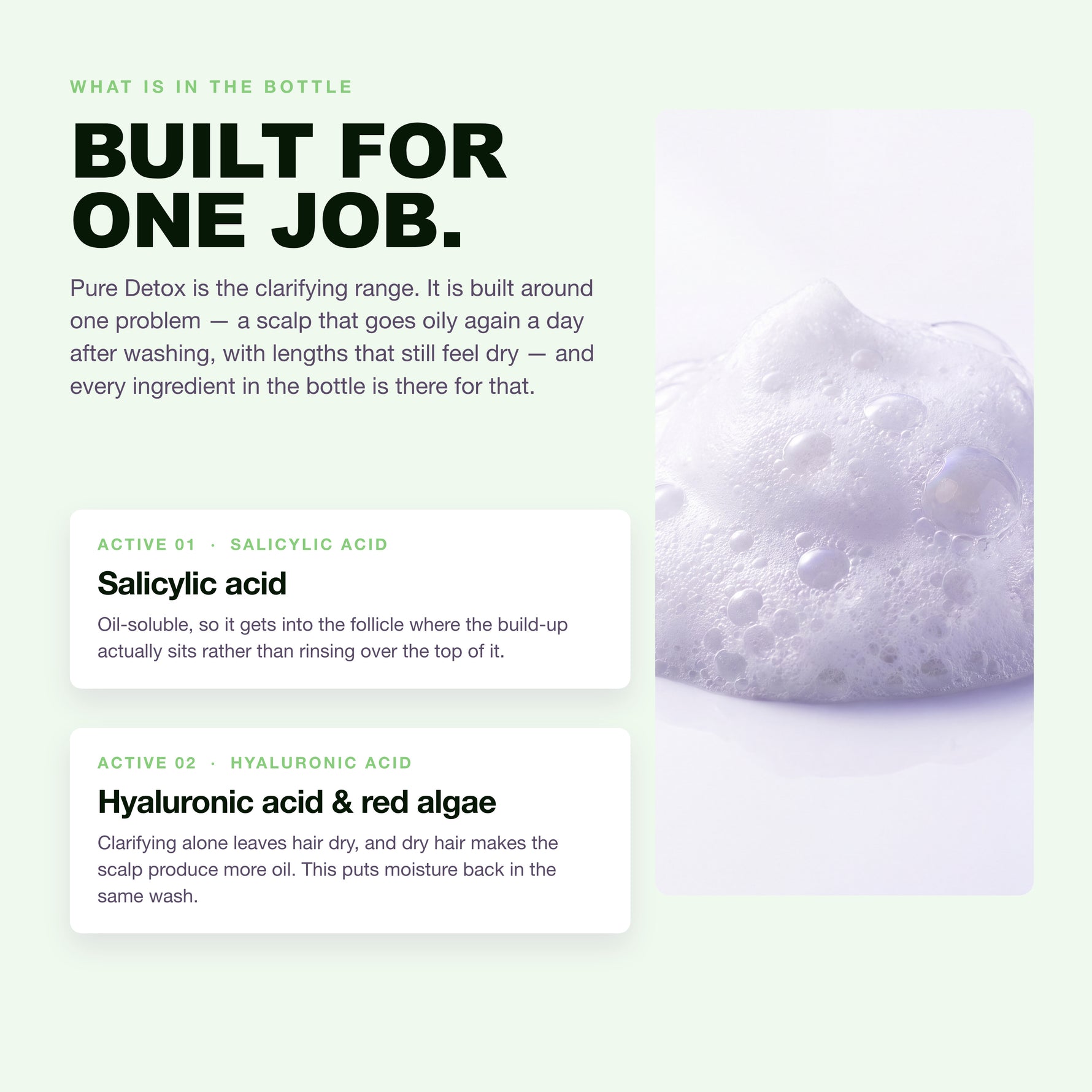 What is in Morfose Metamorfose Pure Detox: salicylic acid and hyaluronic acid