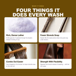 Four things the Morfose Bond Care Shampoo does every time
