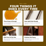 Four things the Morfose Bond Care Hair Serum does every time