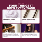 Four things the Morfose Glossy Touch Hair Conditioner does every time