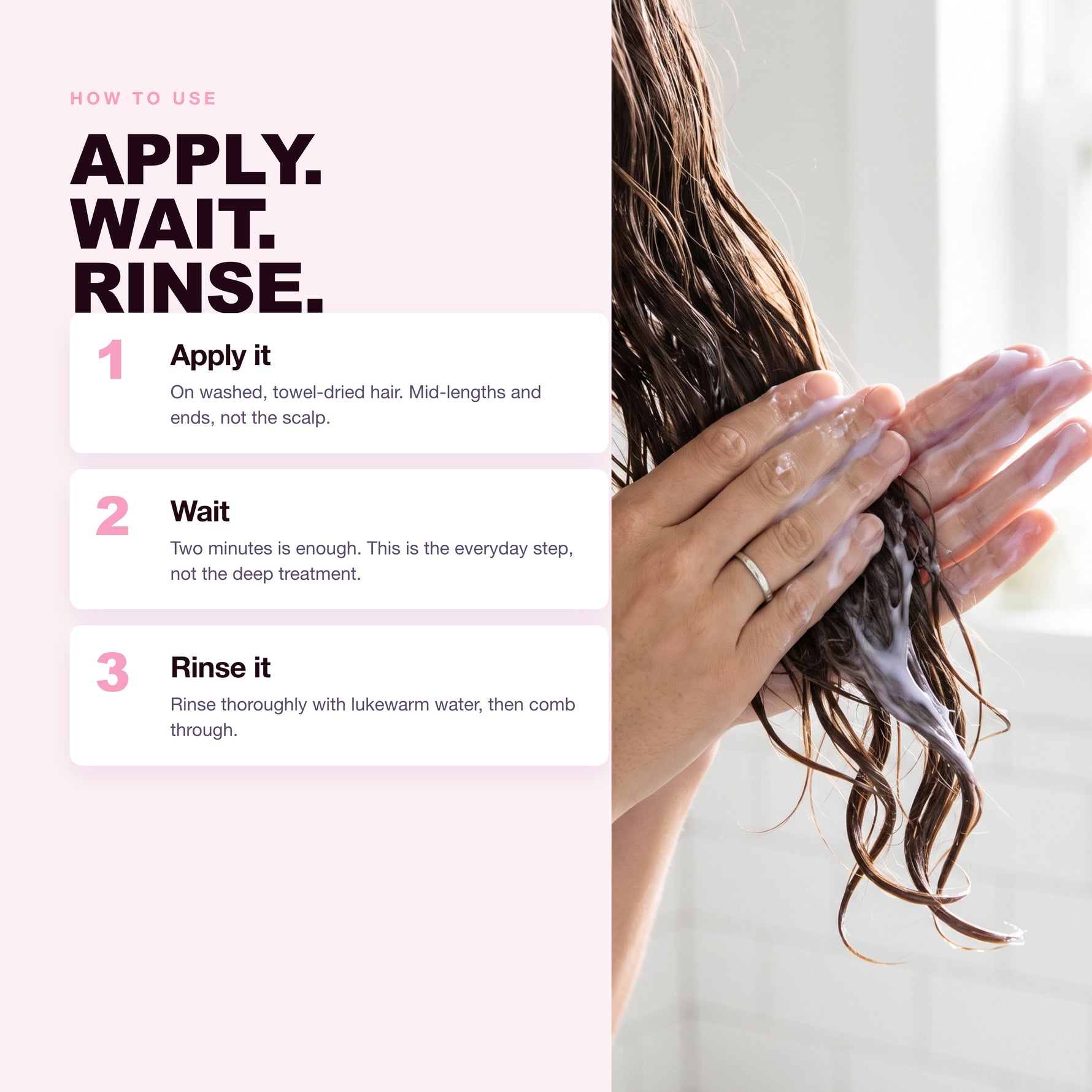 How to use Morfose Metamorfose Glossy Touch Hair Conditioner