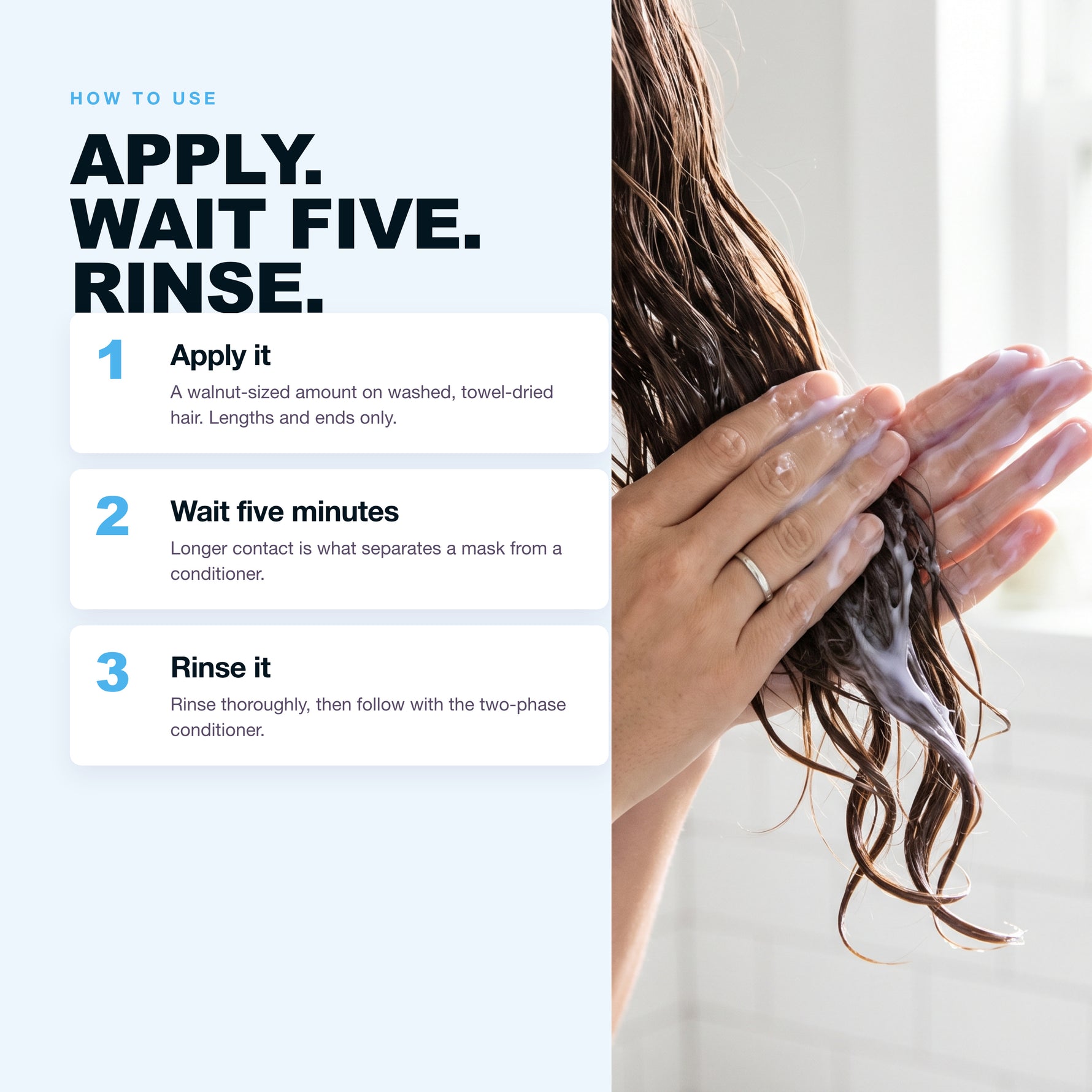 How to use Morfose Metamorfose Moist Boost Hair Mask
