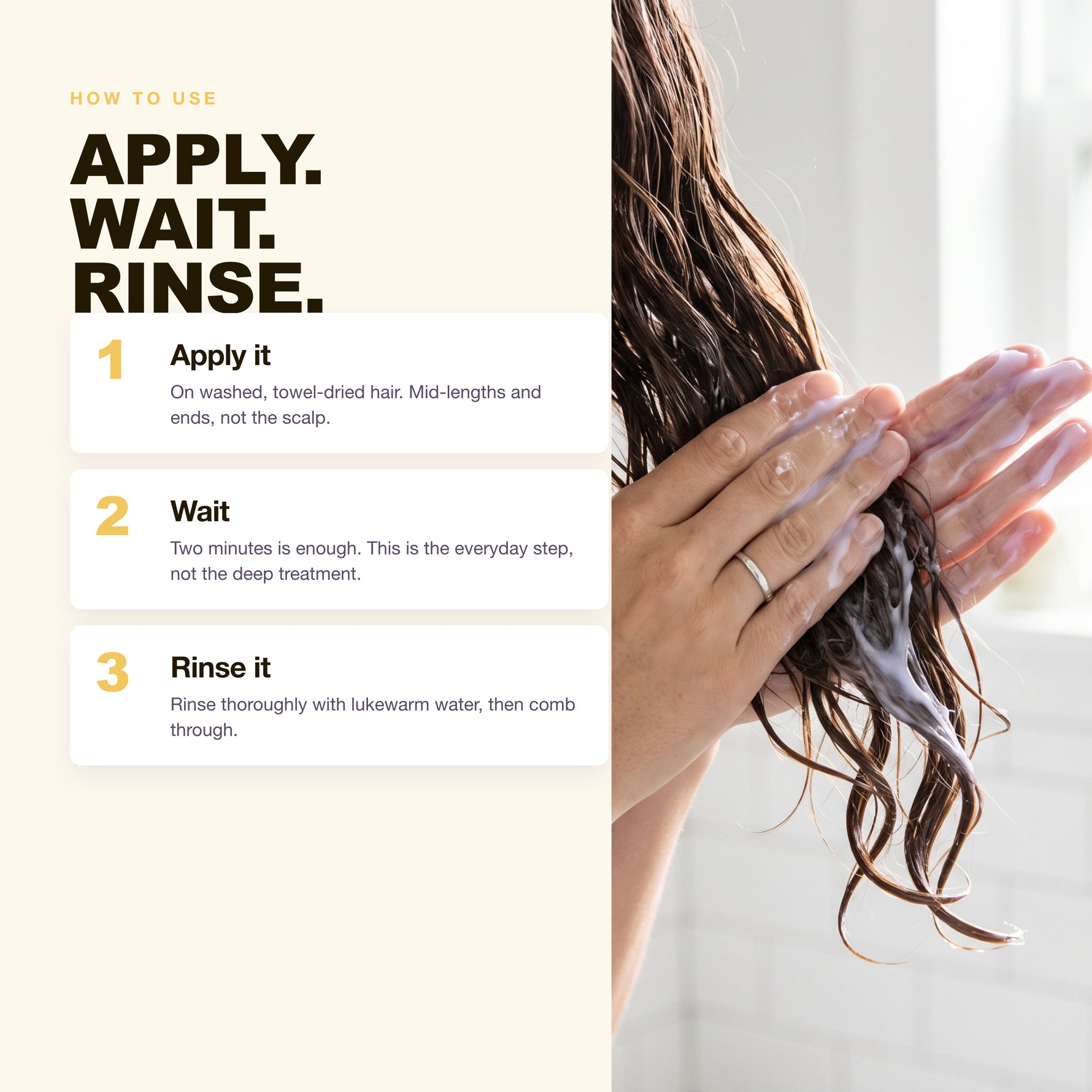 How to use Morfose Metamorfose Bond Care Hair Conditioner