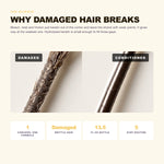 Why damaged, breaking hair happens and what hydrolysed keratin does about it