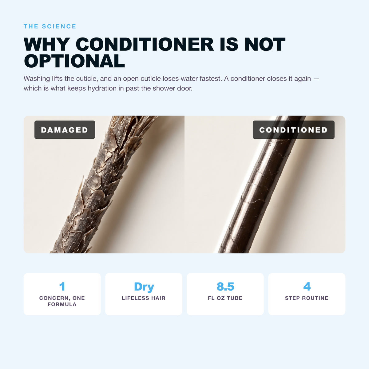 Why dry, lifeless hair happens and what hyaluronic acid does about it