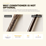 Why damaged, breaking hair happens and what hydrolysed keratin does about it