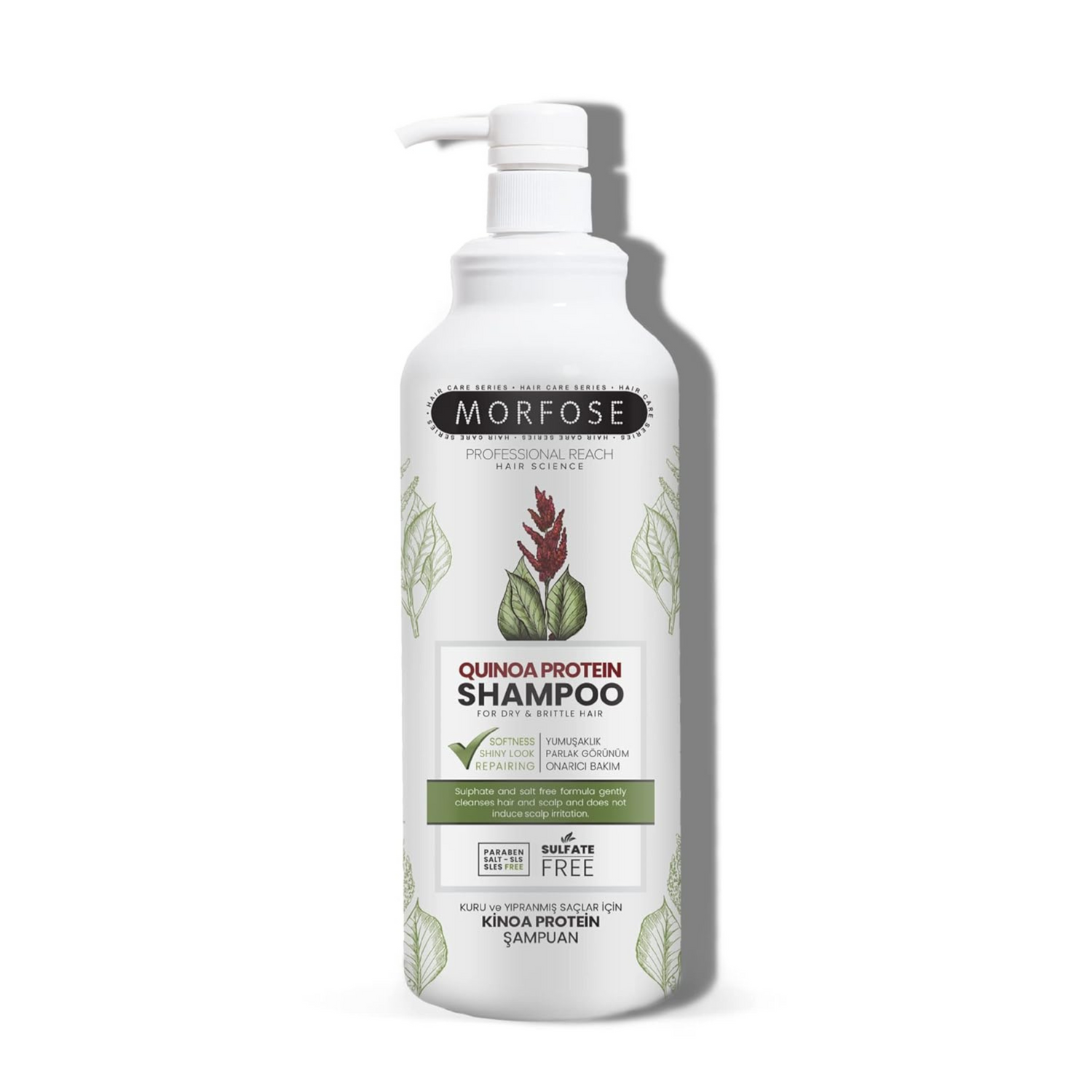 Morfose Professional Quinoa Protein Shampoo, 33.81 Fl oz