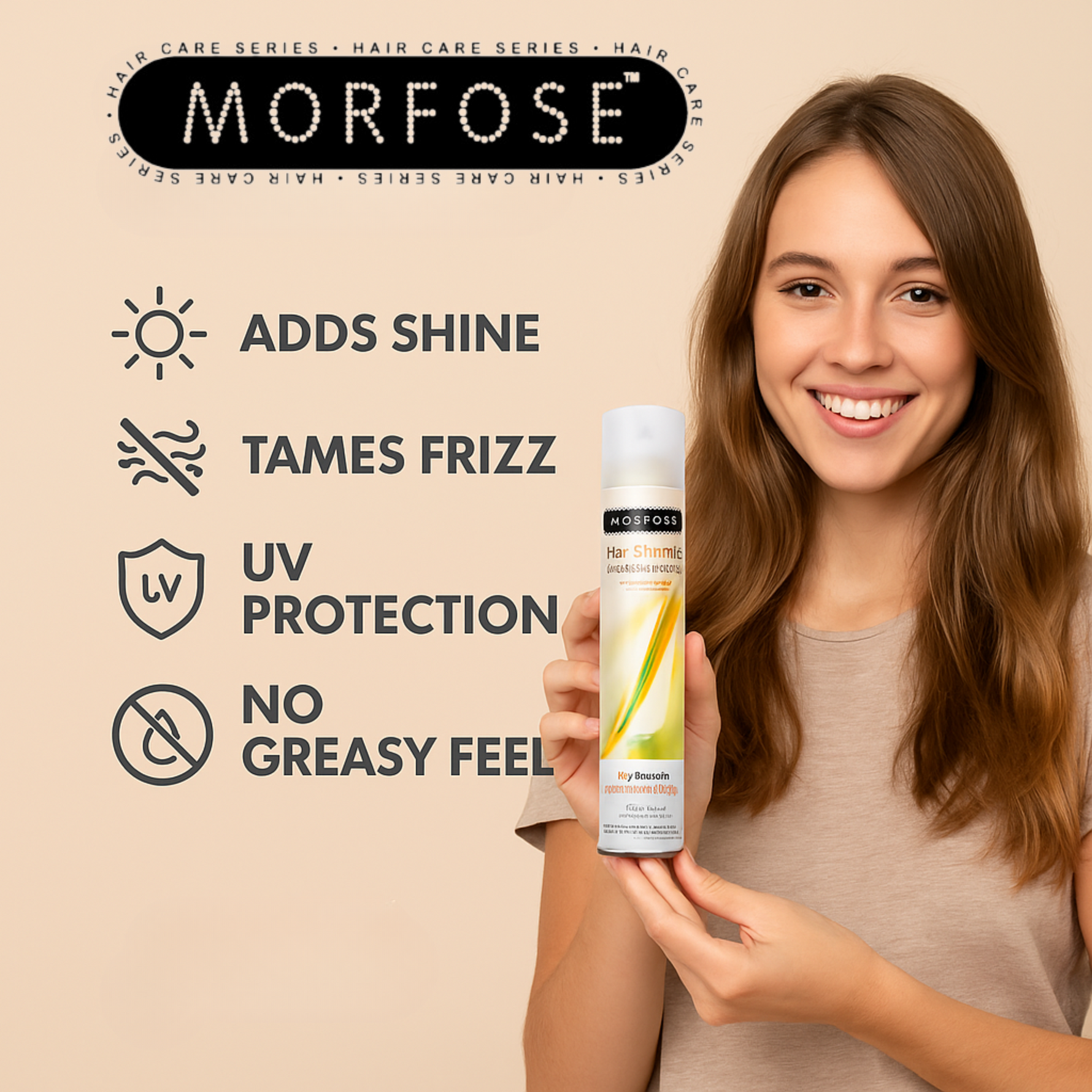 Morfose Herbal Hair Shining Spray-13.52 fl oz - The Morfose