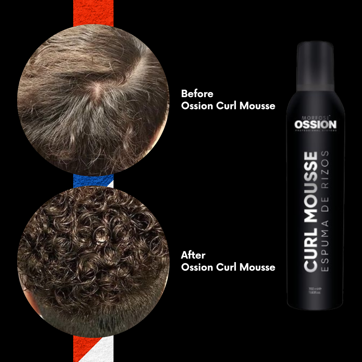 Ossion Curl Mousse- 11.83 fl oz - The Morfose