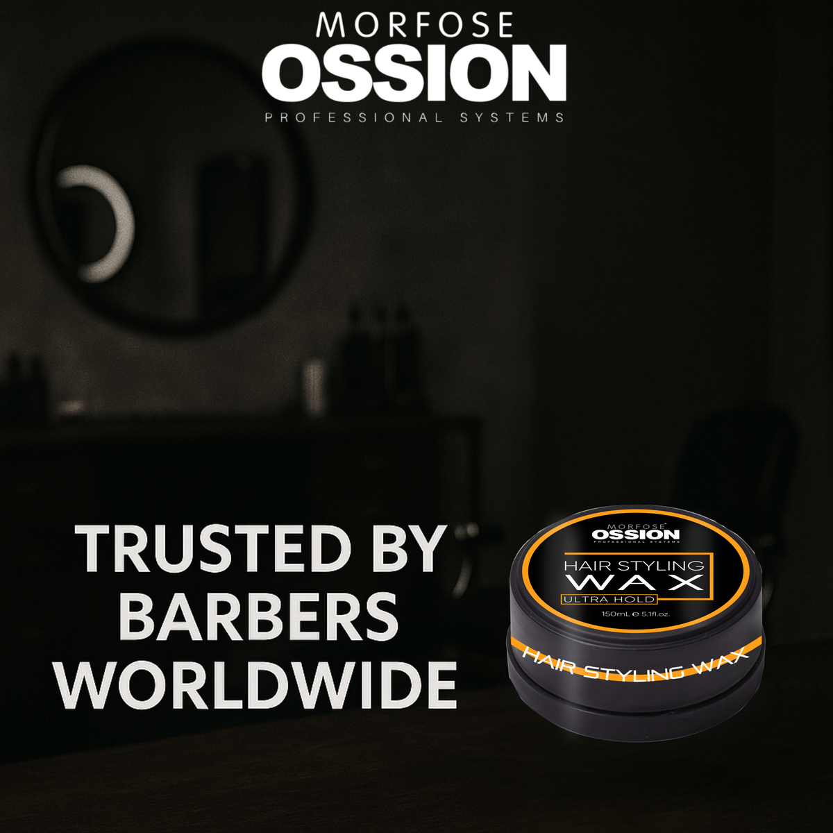Morfose Ossion Premium Barber Ultra Hold Hair Wax - The Morfose