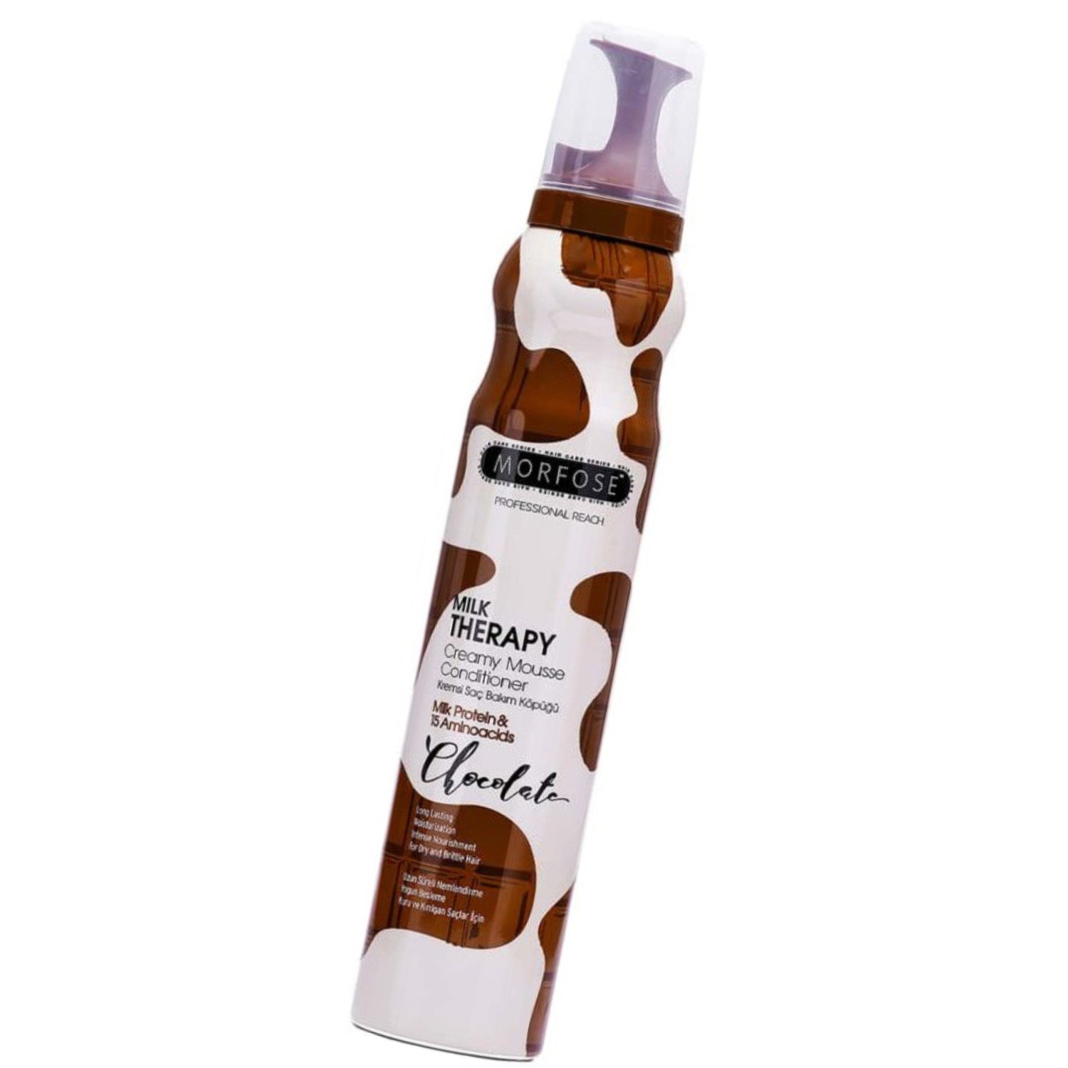 Morfose Milk Therapy Hair Mousse Chocolate, 6.76 Fl oz