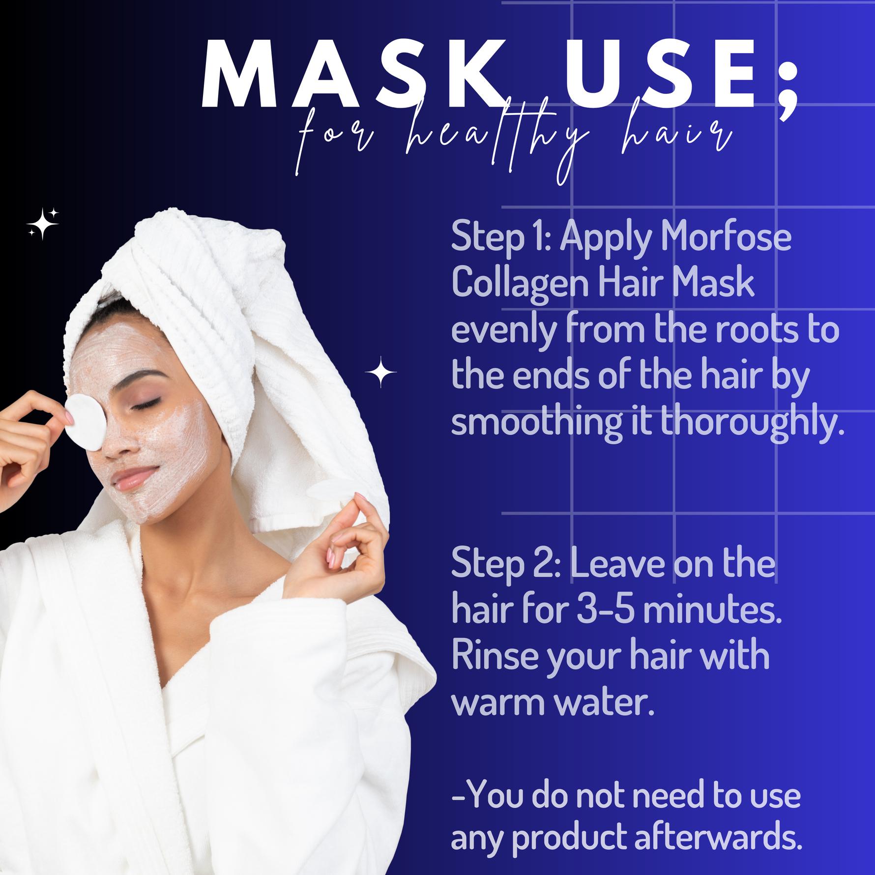 Morfose Professional Collagen Hair Mask for Dry, Damaged or Brittle Hair, Restores and Nourishes, Infused with Natural Collagen and Vitamins, Softens and Smoothens, 16.91 Fl oz - themorfose