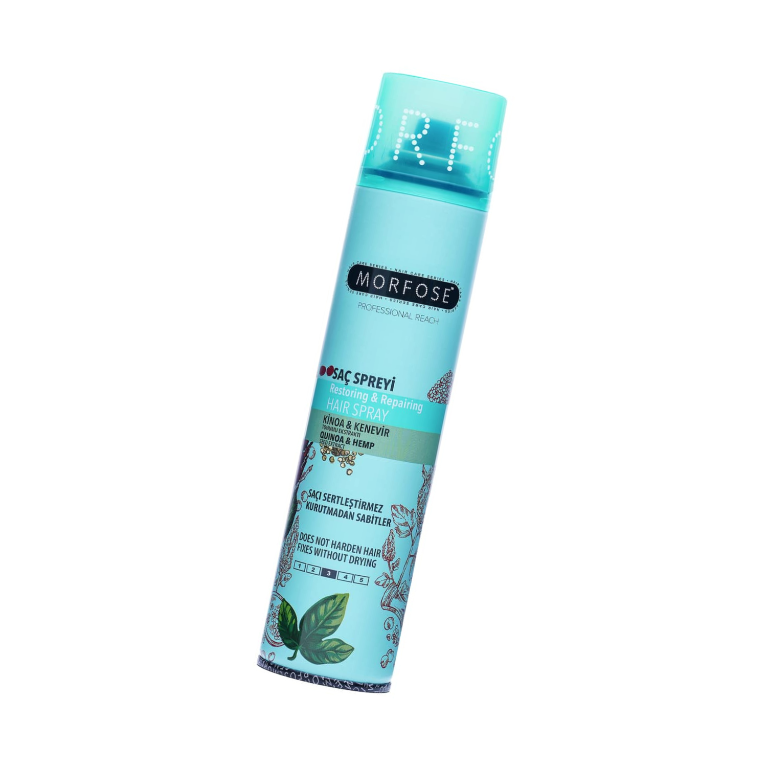 Morfose Quinoa & Hemp Hair Spray, 8.45 Fl Oz