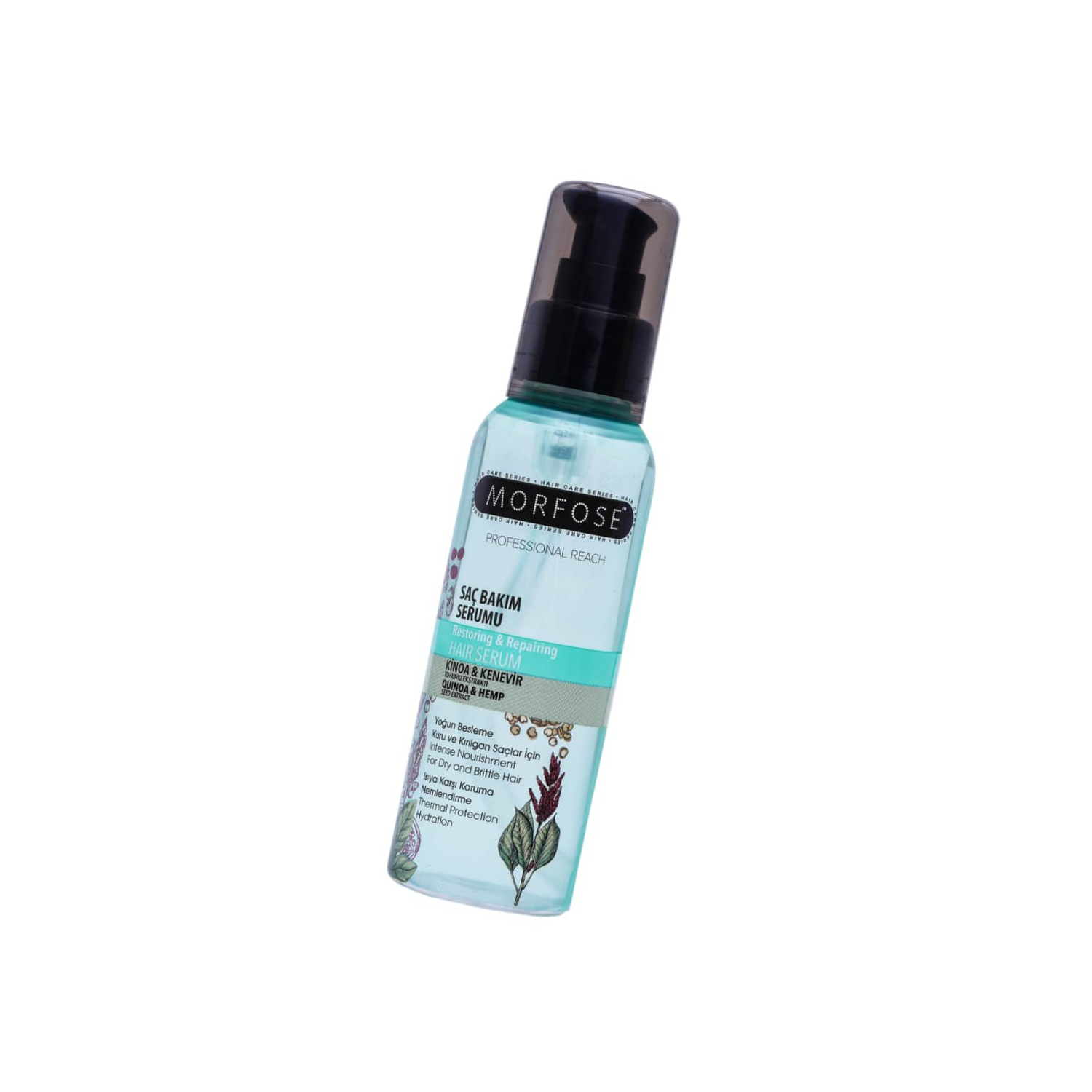 Morfose Quinoa & Hemp Hair Serum, 3.38 Fl Oz