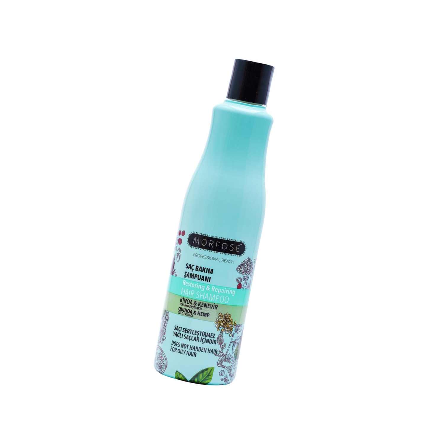 Morfose Quinoa & Hemp Hair Shampoo, 16.9 Fl Oz