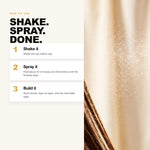 How to use Morfose Styling Shining Spray: shake, spray, build