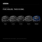 Five Ossion hold levels compared, Medium Hold highlighted