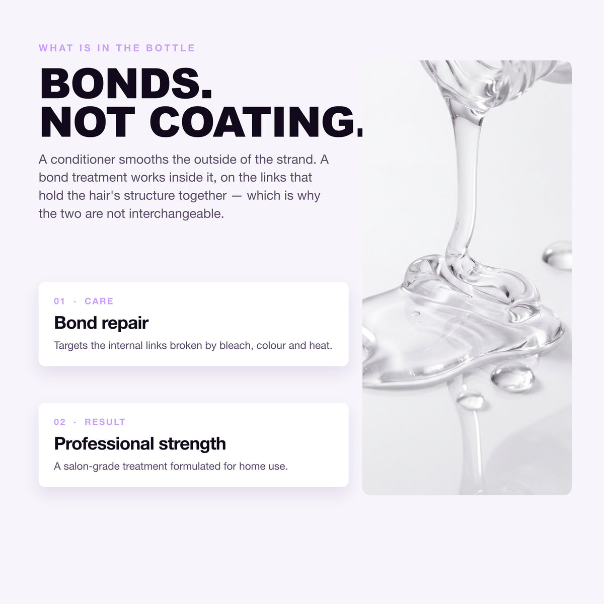 Morfose Styling Bond Treatment: bond repair and professional strength