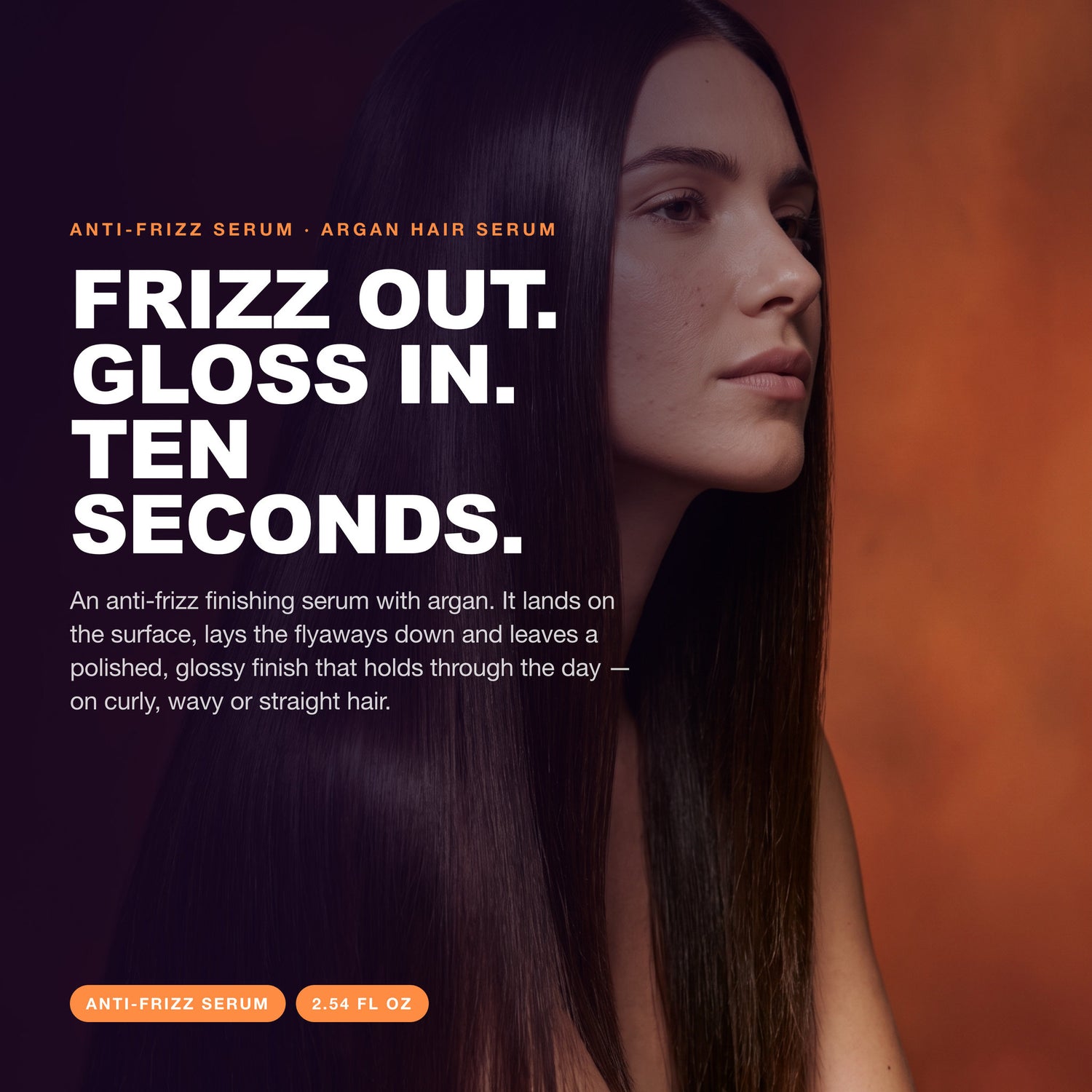 Morfose Hair Serum Argan Orange overview