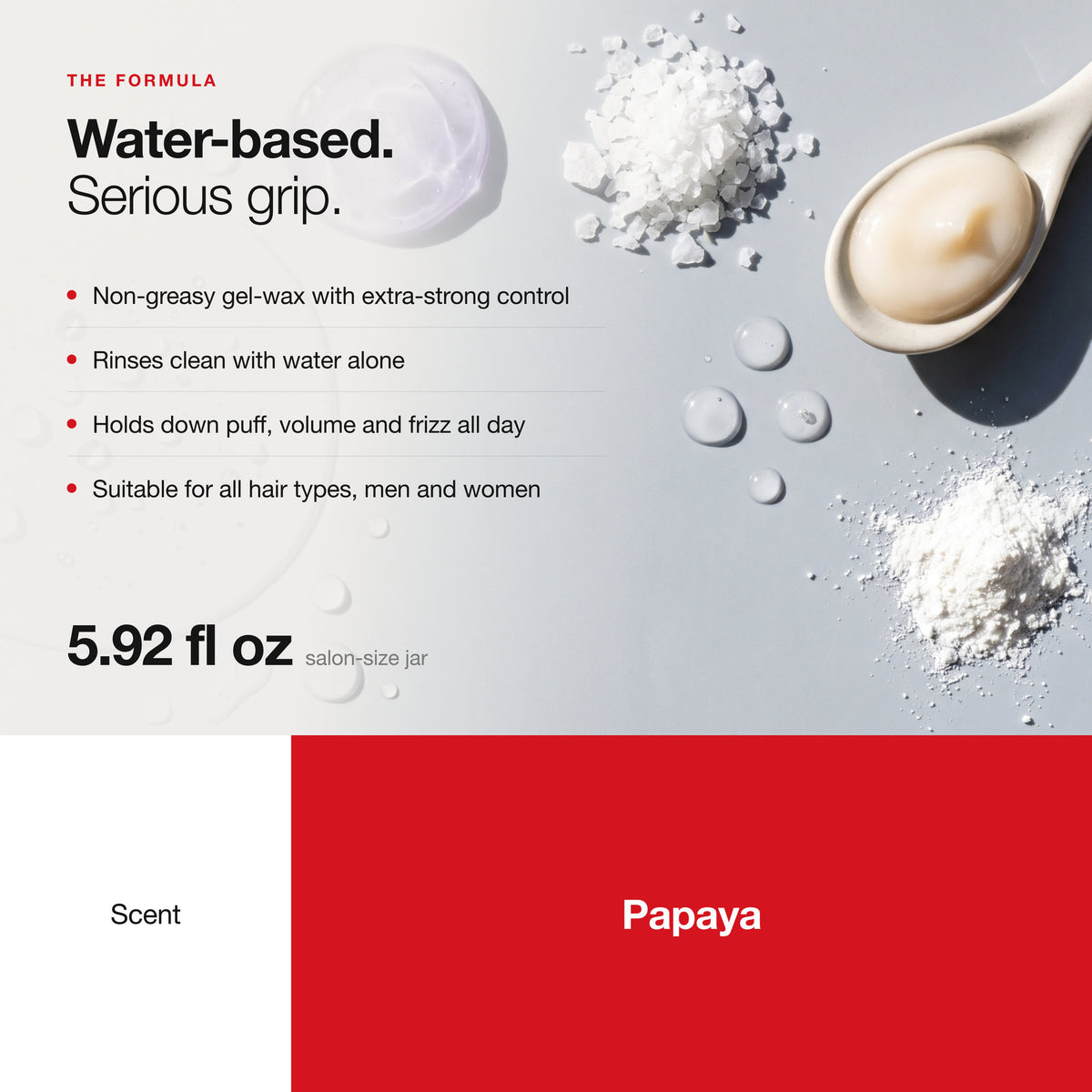 Morfose Gel Wax Max Aqua formula and scent profile